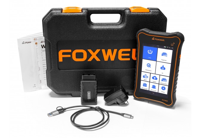 FOXWELL TS7000 - премиальный тестер TPMS и автосканер